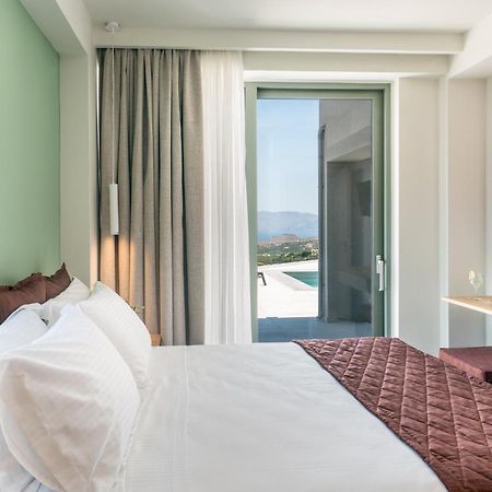 Luxurious Villa Cretan Aura With Private Heated Pool, Jacuzzi And Playroom Agios Ioannis  외부 사진